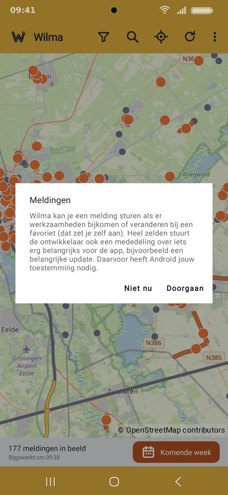 Wilma legt uit waarom toestemming voor meldingen nodig is